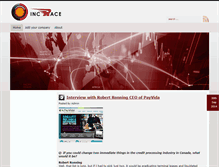 Tablet Screenshot of incrace.com