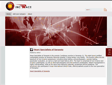 Tablet Screenshot of heartspecialistsofsarasota.incrace.com